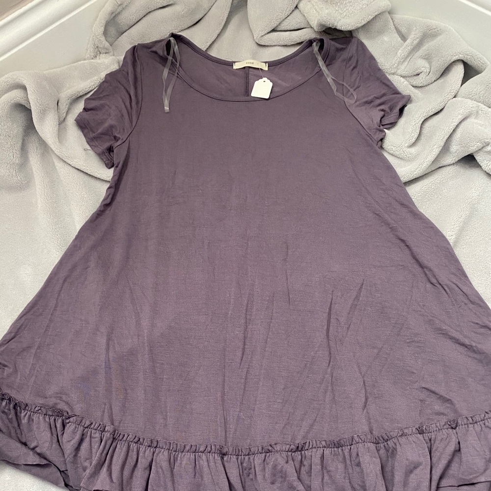 NWT Easel Purple Mini Dress